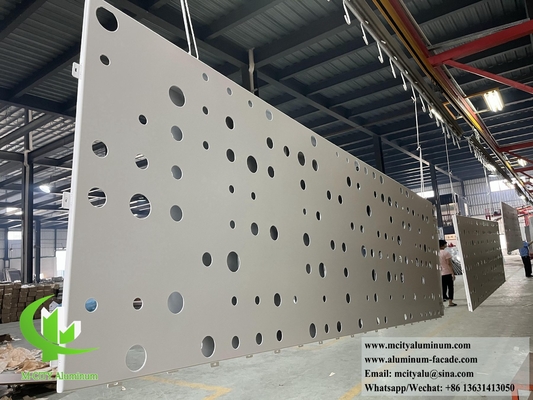 CNC-snijden metalen scherm aluminium panelen voor gebouw gevelsysteem