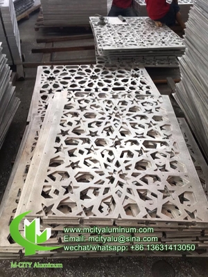 metalen aluminium geperforeerd plaat metalen privacy scherm gevel bekleding buigplaat 2,5 mm dik voor decoratie