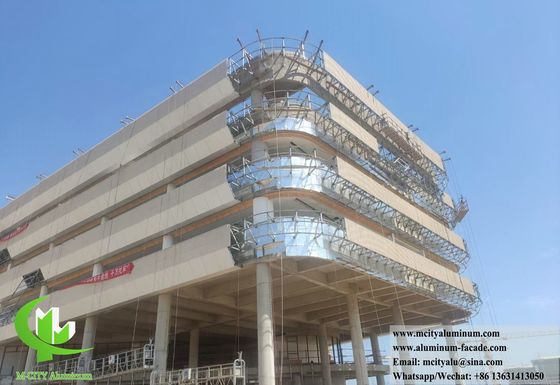 Goede prijs 3 mm dikte massief aluminiumpaneel met PVDF-coating voor aanpasbaar gevelontwerp online