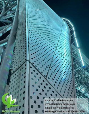 Goede prijs CNC-punchmetalen scherm Aluminium panelen PVDF Duurzame coating online