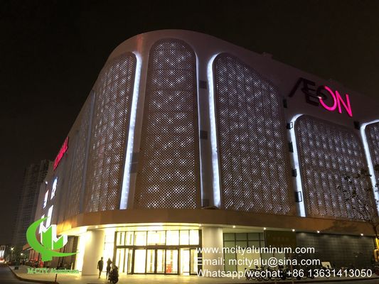 Goede prijs aluminium geperforeerd paneel gevelbekleding paneel buitenste gebouw dekking voor gebouw of plafond online