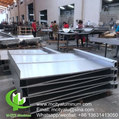 Goede prijs CNC aluminium bekleding gevelbekleding muur bekleding buiten gebouw gordijn muur gemodelleerd gevel plafond online