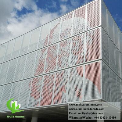 Goede prijs Perforatie Aluminium Gevelpaneel Bekleding Decoratie online