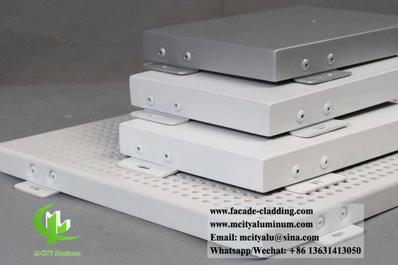 Goede prijs Poedergecoat massief aluminium gevelpaneel met aanpasbare RAL-kleuren in standaardformaat 1000x2000mm voor gebouwgevels online