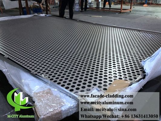 Goede prijs Perforated metal sheet Exterior aluminium gevel bekleding metalen gordijn wand decoratie online