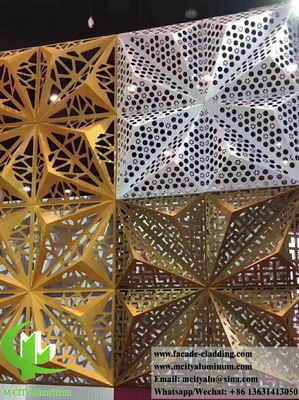 Kwaliteit  Customized 3D aluminum facade panel with powder coated RAL color options and CNC cutting for building exteriors Fabriek