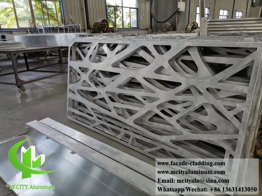 Goede prijs Boomontwerp Lasergesneden Aluminium Paneel voor Buitendecoratie Waterdicht Poedergecoat Metalen Scherm online