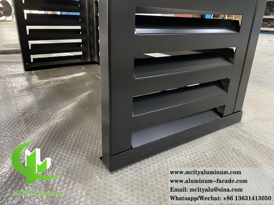Warmtepompdeksel Gevouwen deksel Aluminium scherm voor de bescherming van de airconditioner
