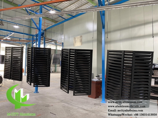 Geperforeerde aluminium hoes voor AC-scherm warmtepomp Hoes Metalen plaat met perforatiepatroon