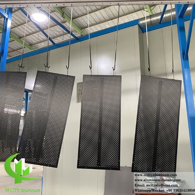 Geperforeerde aluminium hoes voor AC-scherm warmtepomp Hoes Metalen plaat met perforatiepatroon