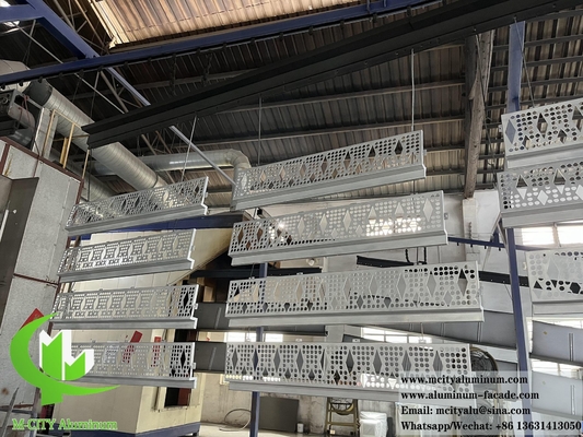 CNC gesneden aluminiumplaat voor wandbekleding Decoratie 3 mm dikte