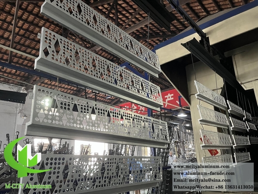 CNC gesneden aluminiumplaat voor wandbekleding Decoratie 3 mm dikte