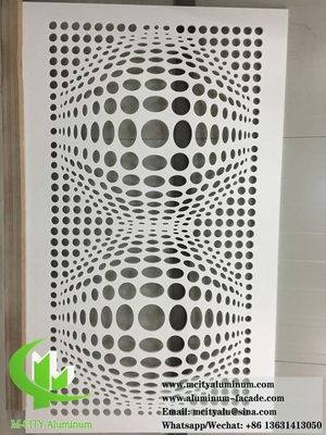 Laser gesneden plaat aluminium bekleding voor plafondwand bekleding gevelsysteem