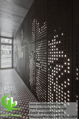 PVDF-coating metalen bekledingspaneel aluminiumplaat voor buitenmuurdecoratie