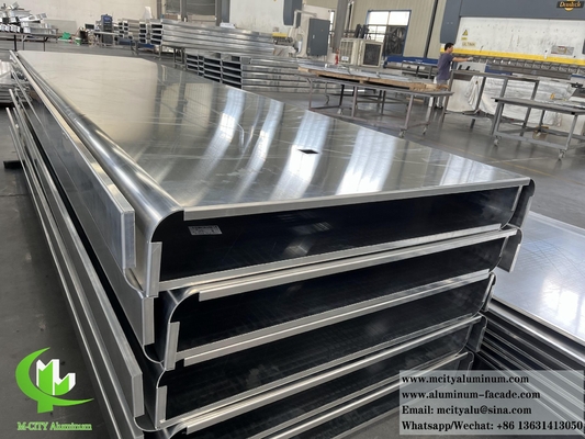 Aluminium bekledingspaneel met metaalplaat massief aluminium gevelpaneel