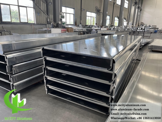 Aluminium bekledingspaneel met metaalplaat massief aluminium gevelpaneel