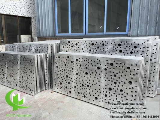 Perforerende metalen scherm Aluminiumplaat voor wandbekleding Plafond decoratie