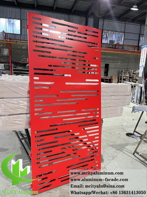 Aluminium geperforeerd gevelpaneel met een dikte van 1,5-20 mm, variabele kleuren voor B2B-aankoop