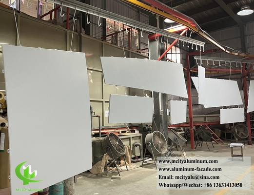 Solid Metal Wall Cladding Aluminium Sheet For Facade System Decoration External Coating (Aluminium plaat voor decoratie van het gevelsysteem)