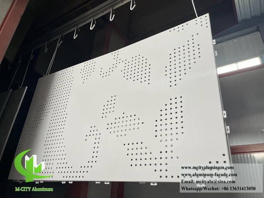 Perforerende aluminiumplaat Metalen bekleding Decoratief scherm