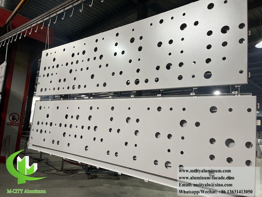 CNC-snijden metalen scherm aluminium panelen voor gebouw gevelsysteem