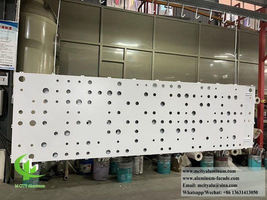 CNC-snijden metalen scherm aluminium panelen voor gebouw gevelsysteem