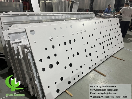 Perforerende aluminiumplaat Metalen bekleding Decoratief scherm