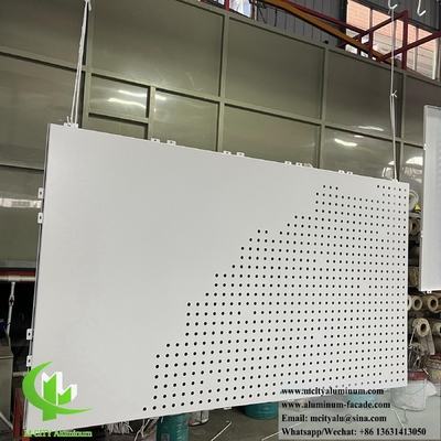 Vast metaalplaat Aluminium bekledingspaneel Metalen scherm voor buitenwandbekleding