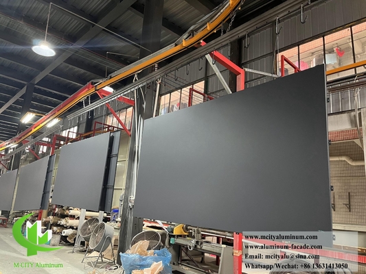 Vast metaalplaat Aluminium bekledingspaneel Metalen scherm voor buitenwandbekleding