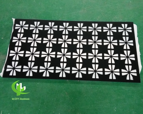 CNC aluminium gesneden decoratief paneel met verschillende patronen