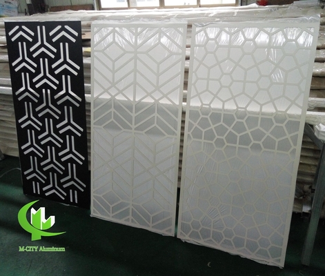 CNC aluminium gesneden decoratief paneel met verschillende patronen