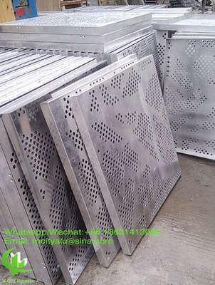CNC aluminium gesneden decoratief paneel met verschillende patronen