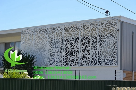 aluminium solid panel sheet metal facade cladding fence bending sheet 2.5mm thickness for railing decoration