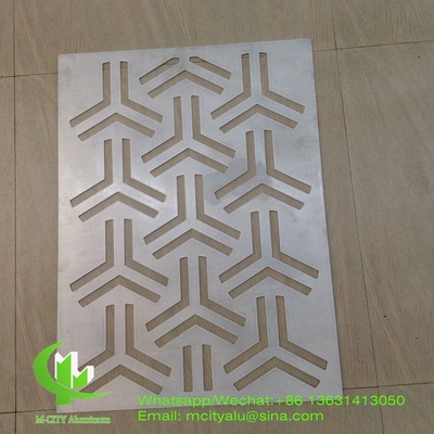 Aluminium geperforeerd paneel plaat metalen gevel bekleding paneel 2,5 mm dik voor gordijnwand gevel decoratie
