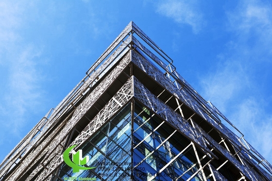 aluminium privacy scherm paneel gevelwand bekleding paneel buiten gebouw dekking voor het gebouw buiten gezicht