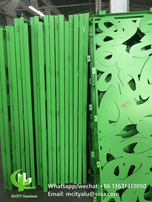 CNC aluminium houtsnijwerkplaat met verschillende patronen laser snijden metalen schermpaneel 2 mm dik voor hotelversiering