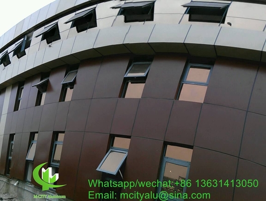 2 mm aluminium bekledingspaneel met pvdf-afwerking voor gevelgordijnwand