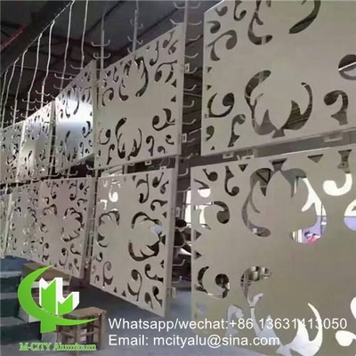 holle 2,5 mm aluminium bekledingspaneel met pvdf afwerking voor gevelgordijnwand