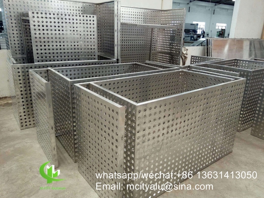 aluminium geperforeerd ac-deksel frame voor airconditioner
