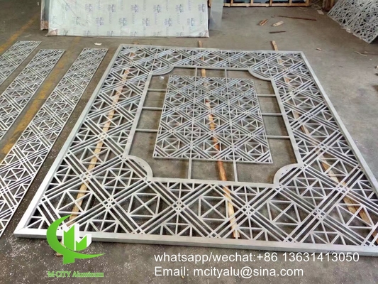 metalen massief paneel Aluminiumkolom voor gevelgordijnwand met metalen paneel van 5 mm dikte
