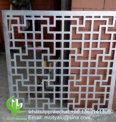 2 mm Metalen aluminium bekleding wandpaneel met poeder bekleed afwerking gerst