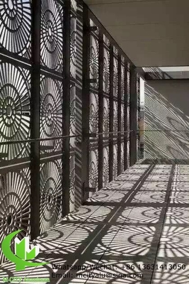 Aluminiumlasergesneden paneel voor wanddecoratie met 2 mm dikke pvdf verf
