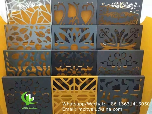 Metalen aluminium massief paneel bekleding paneel voor gevel gordijnmuur met aluminium paneel dikte 3 mm