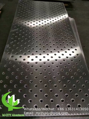 bloem stijl CNC-laserscherm Geperforeerd 2,5 mm Metalen aluminium bekleding paneel voor gordijnwand