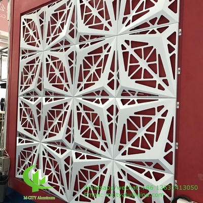 Op maat gemaakt Aluminium perforatie paneel voor gevel gordijnwand met een dikte van 2,5 mm