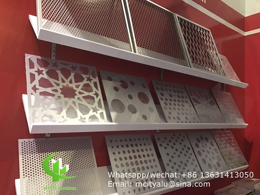 geperforeerde aluminium laser gesneden cnc aluminium schermplaat voor wandbekleding decoratie