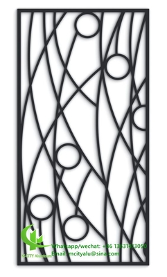 ronde aluminium decoratief paneel bekleding paneel met pvdf afwerking voor gevel gordijnwand massief paneel enkel paneel