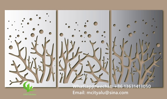 metalen relingpaneel balkonpaneel Aluminium geperforeerd decoratief paneel voor gordijnwand gevel bekleding wandpaneel