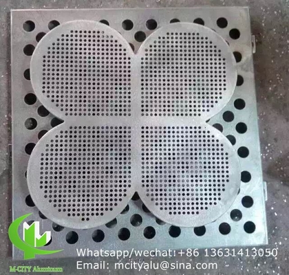holle 3 mm aluminium bekledingspaneel met pvdf afwerking voor gevel gordijnwand massief paneel enkelpaneel