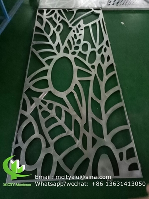 Gevelbekleding van aluminium massief paneel buigplaat 2,5 mm dik voor decoratie van gordijnwand gevel
